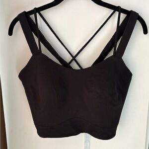 Lululemon like a cloud longline bra D/DD. Size 14